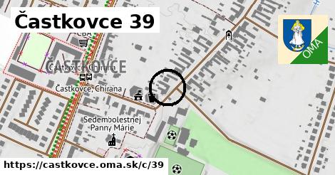 Častkovce <span class="supisne">39</span>