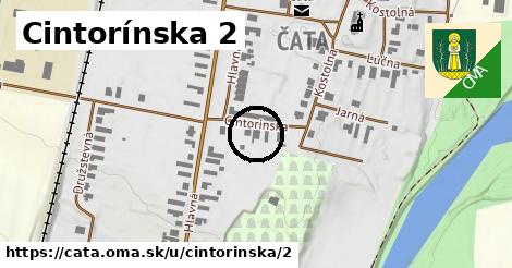 Cintorínska 2, Čata