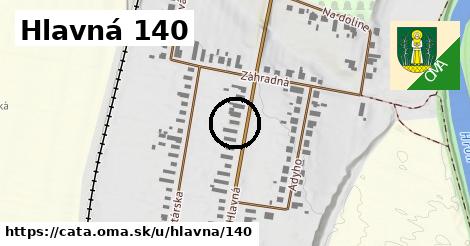 Hlavná 140, Čata