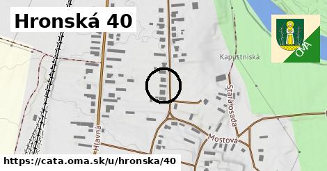 Hronská 40, Čata