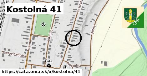 Kostolná 41, Čata