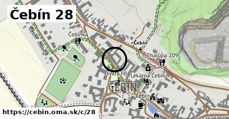 Čebín <span class="supisne">28</span>