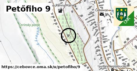 Petőfiho 9, Čebovce