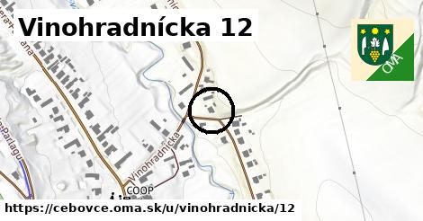Vinohradnícka 12, Čebovce