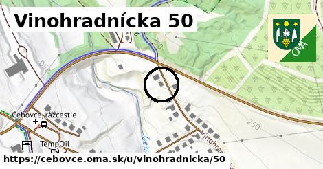 Vinohradnícka 50, Čebovce