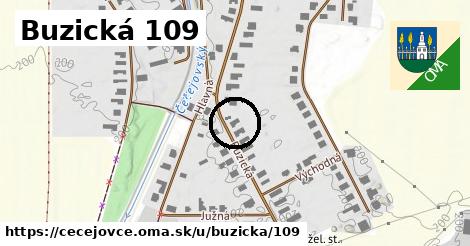 Buzická 109, Čečejovce