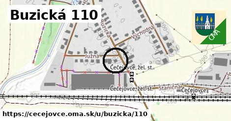 Buzická 110, Čečejovce