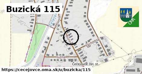 Buzická 115, Čečejovce