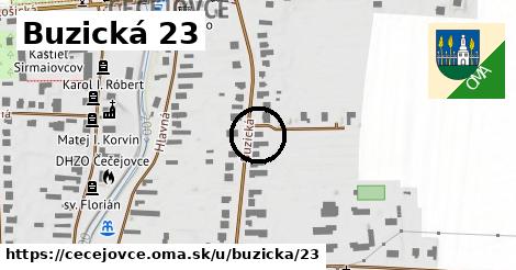 Buzická 23, Čečejovce