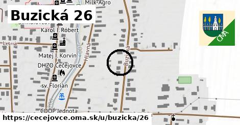 Buzická 26, Čečejovce