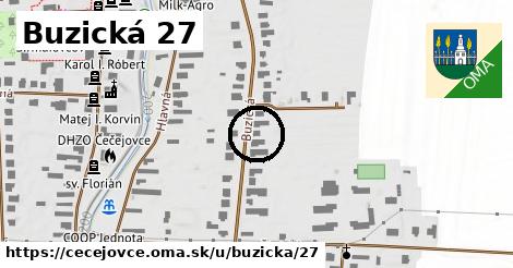 Buzická 27, Čečejovce