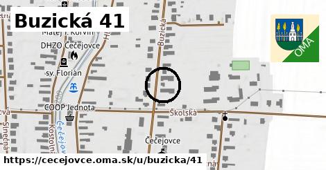 Buzická 41, Čečejovce