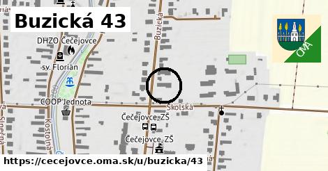 Buzická 43, Čečejovce