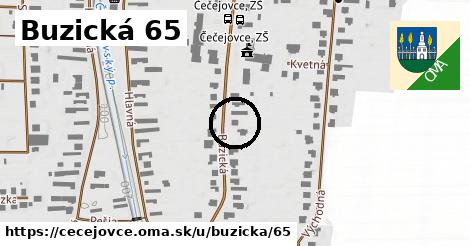 Buzická 65, Čečejovce