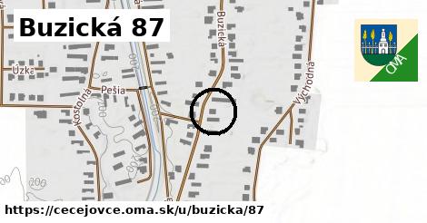 Buzická 87, Čečejovce