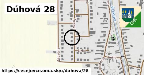 Dúhová 28, Čečejovce