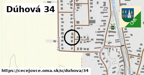 Dúhová 34, Čečejovce