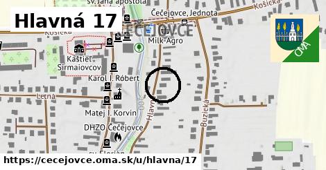 Hlavná 17, Čečejovce