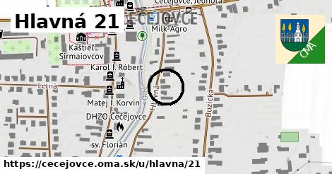 Hlavná 21, Čečejovce