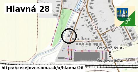 Hlavná 28, Čečejovce