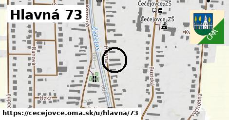 Hlavná 73, Čečejovce