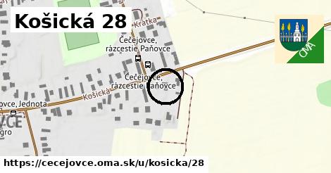 Košická 28, Čečejovce