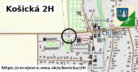 Košická 2H, Čečejovce