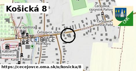 Košická 8, Čečejovce