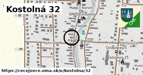 Kostolná 32, Čečejovce