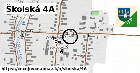 Školská 4A, Čečejovce