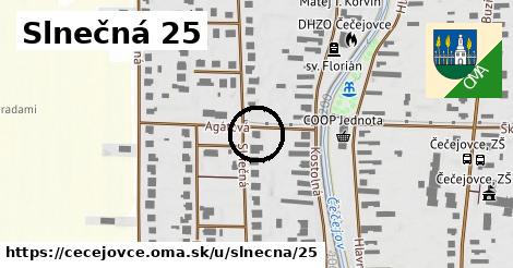 Slnečná 25, Čečejovce