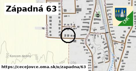 Západná 63, Čečejovce