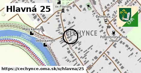 Hlavná 25, Čechynce