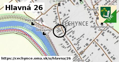 Hlavná 26, Čechynce