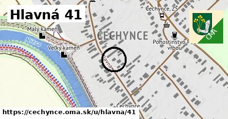 Hlavná 41, Čechynce