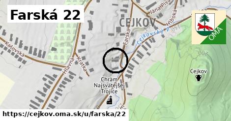 Farská 22, Cejkov