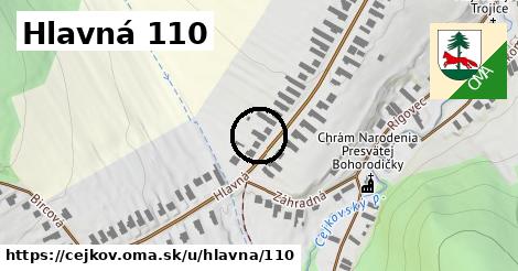 Hlavná 110, Cejkov