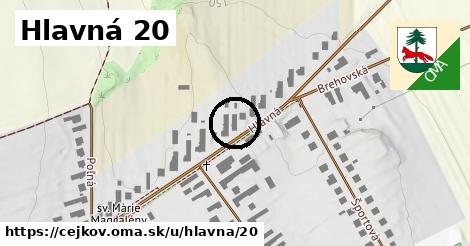 Hlavná 20, Cejkov