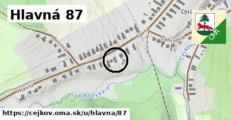 Hlavná 87, Cejkov