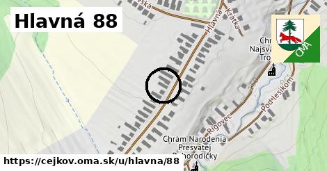 Hlavná 88, Cejkov