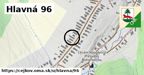 Hlavná 96, Cejkov