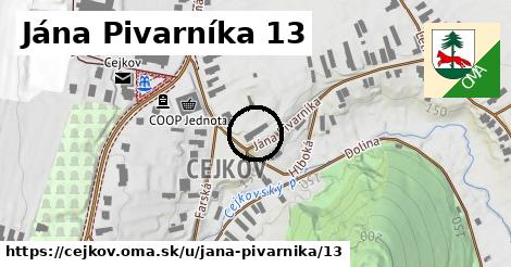 Jána Pivarníka 13, Cejkov