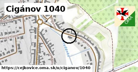 Cigánov 1040, Čejkovice