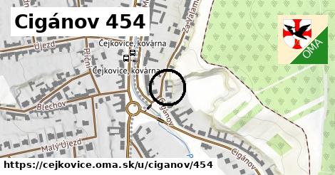 Cigánov 454, Čejkovice
