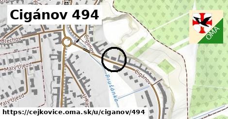 Cigánov 494, Čejkovice