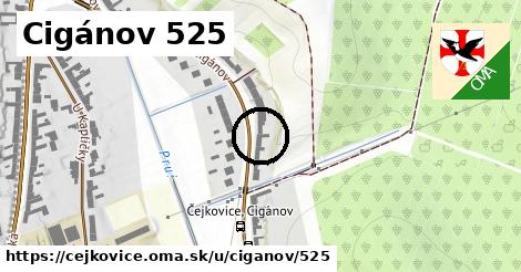 Cigánov 525, Čejkovice