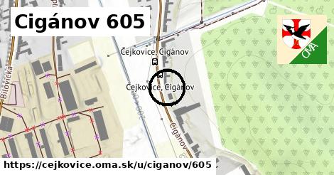 Cigánov 605, Čejkovice