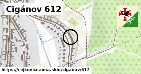 Cigánov 612, Čejkovice
