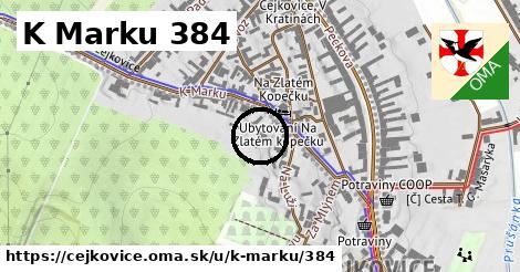 K Marku 384, Čejkovice