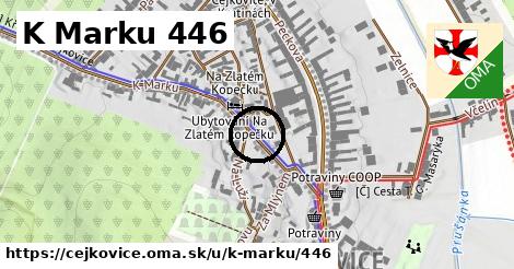 K Marku 446, Čejkovice
